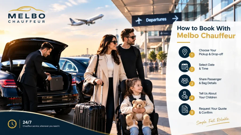 How to Book With Melbo Chauffeur