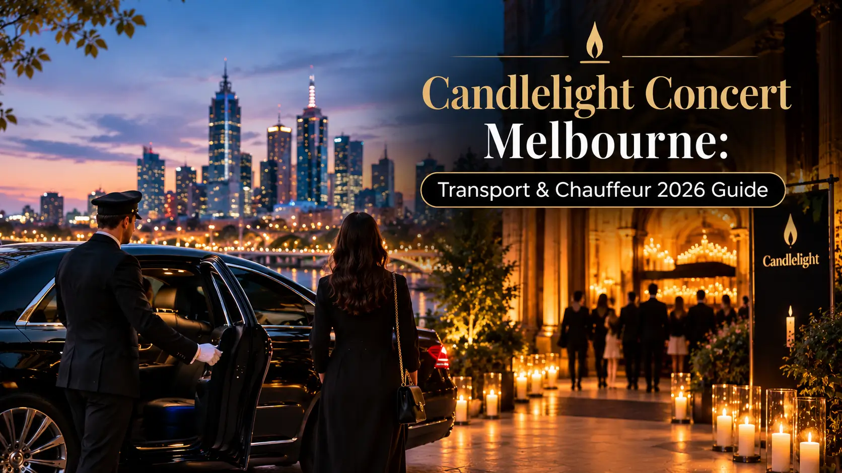 Candlelight Concert Melbourne: Transport & Chauffeur 2026 Guide