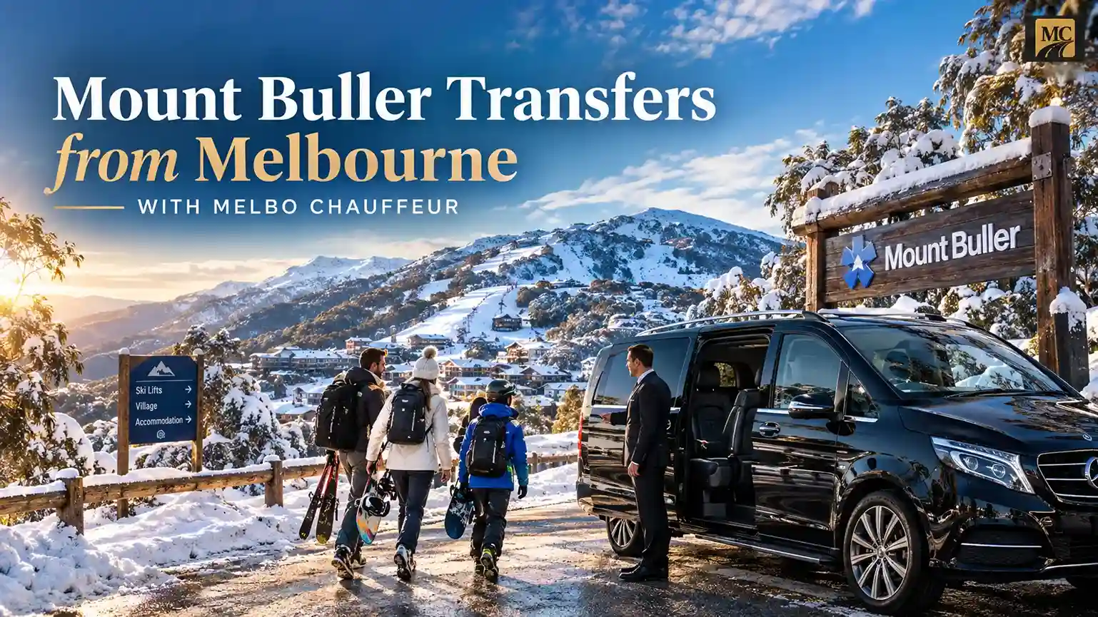 Mount Buller Transfers from Melbourne with Melbo Chauffeur